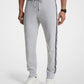 Logo Tape Cotton Blend Joggers