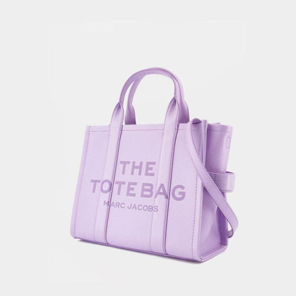 The Medium Tote - Leather - Purple