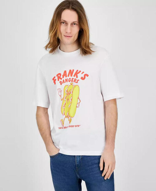 Men's Nugotacos Short Sleeve Crewneck Graphic T-Shirt