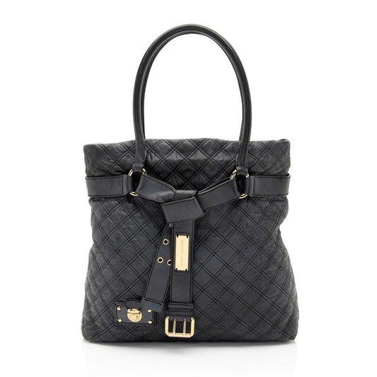 Quilted Leather Casey Tote