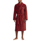Microfiber Plush Long Sleeve Shawl Collar Robe