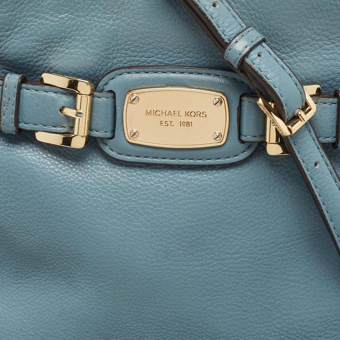 Michael Kors Leather Hamilton Crossbody Bag