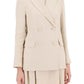 S Max Mara Laura's Double-Breasted Linen Bl