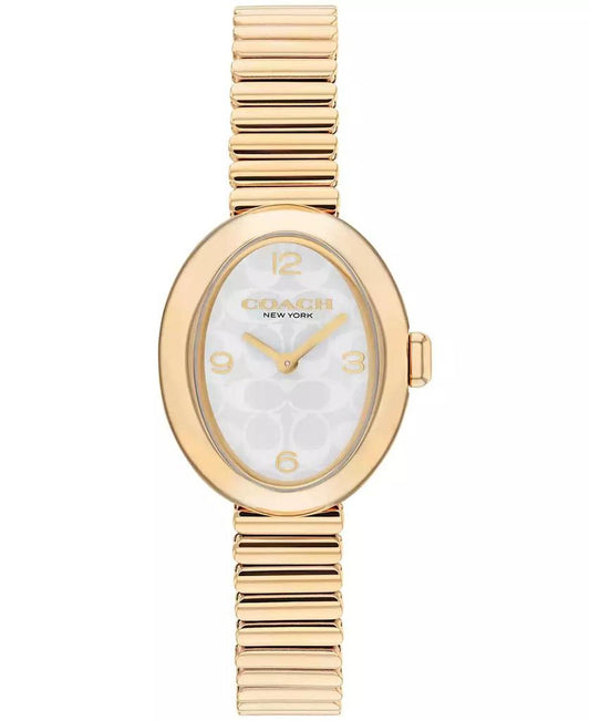 Women's Sammy Gold Tone Stainless Steel Stretch Bracelet Watch, 22.5mm