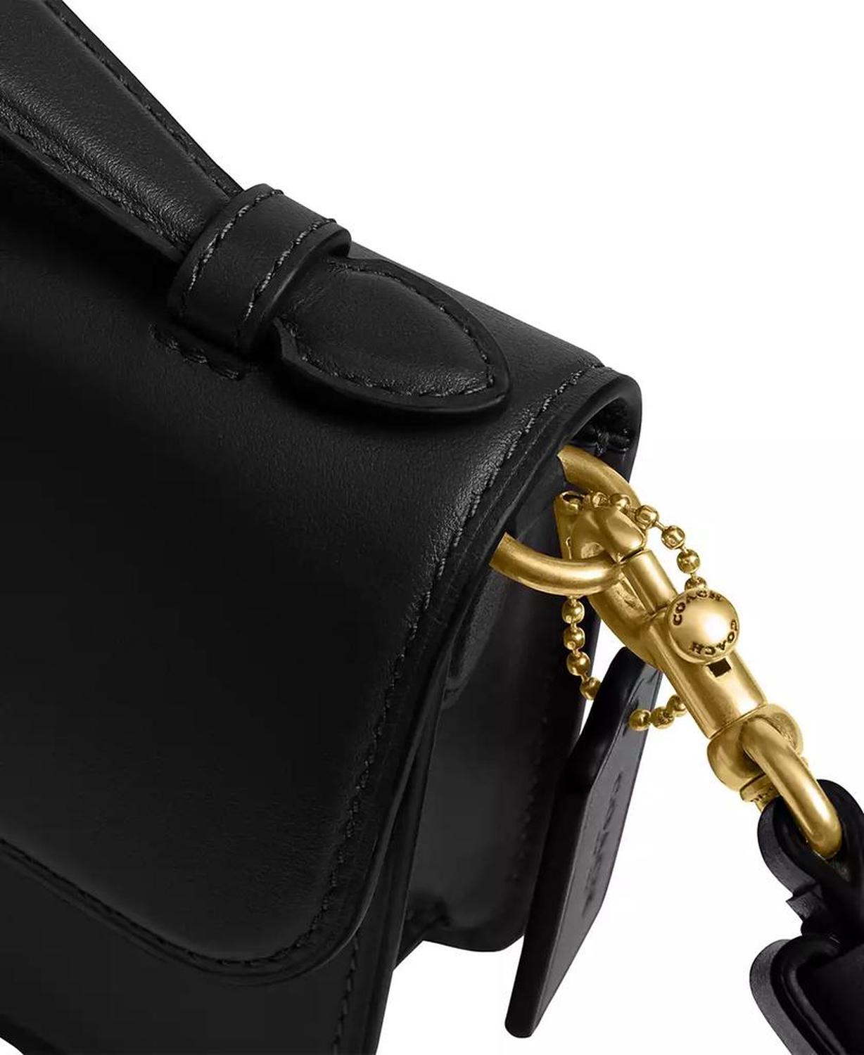 Elora Small Leather Top Handle Shoulder Bag