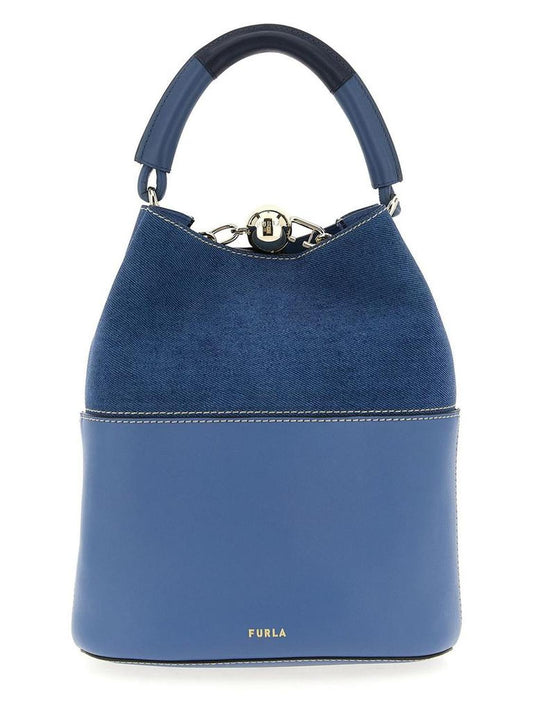 Furla Sfera S Logo Stamp Bucket Bag