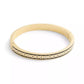 Signature Faux Stone C Enamel Bangle Bracelet