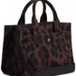 Leopard Print Cargo Mini Tote Bag