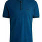Men’s Cotton-Piqué Zip-Neck Polo