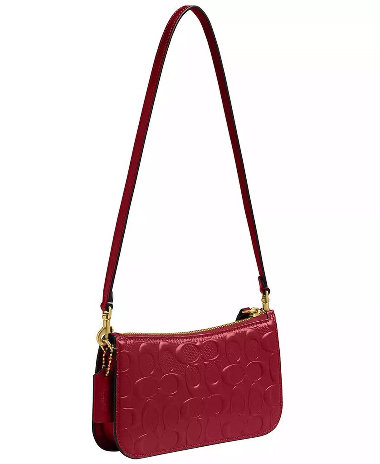 Penn Small Signature Patent Leather Shoulder Bag