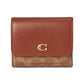 Mila Small Flap Wallet In Signature Canvas