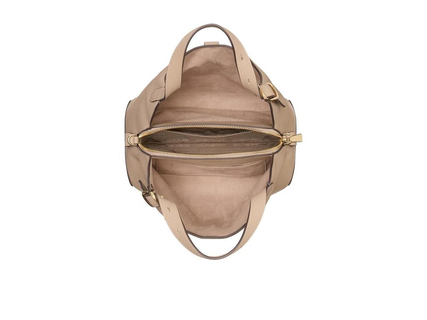 Deco Pebbled Leather Medium Crossbody Tote