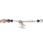 Silver Tone Chanel 2006 CC Rhinestone, Faux Pearls & Beads Necklace