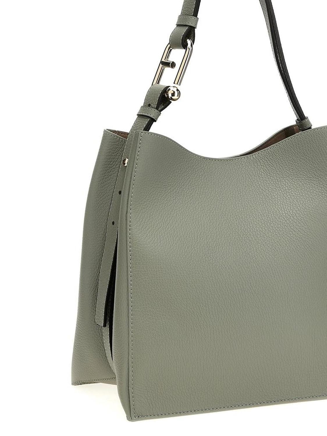 Furla Nuvola Logo Printed Small Shoulder Bag