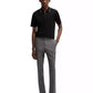 Men's Zip-Neck Interlock Polo Shirt