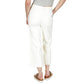 Petite Multi-Button Frayed-Hem Cropped Denim Jeans