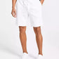 Men's Athletic-Fit Stretch Textured Logo 9" Shorts