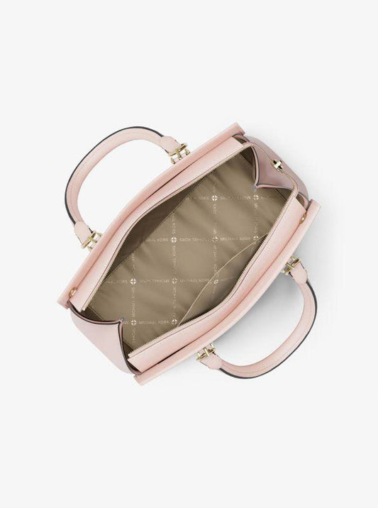 Marilyn Medium Saffiano Leather Satchel