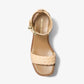 Sandra Straw Platform Sandal