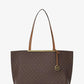 Evelyn Large Signature Logo Tote Bag