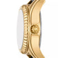 Women's Lexington Black Leather Watch, 19mm