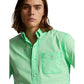 Classic Fit Washed Poplin Shirt