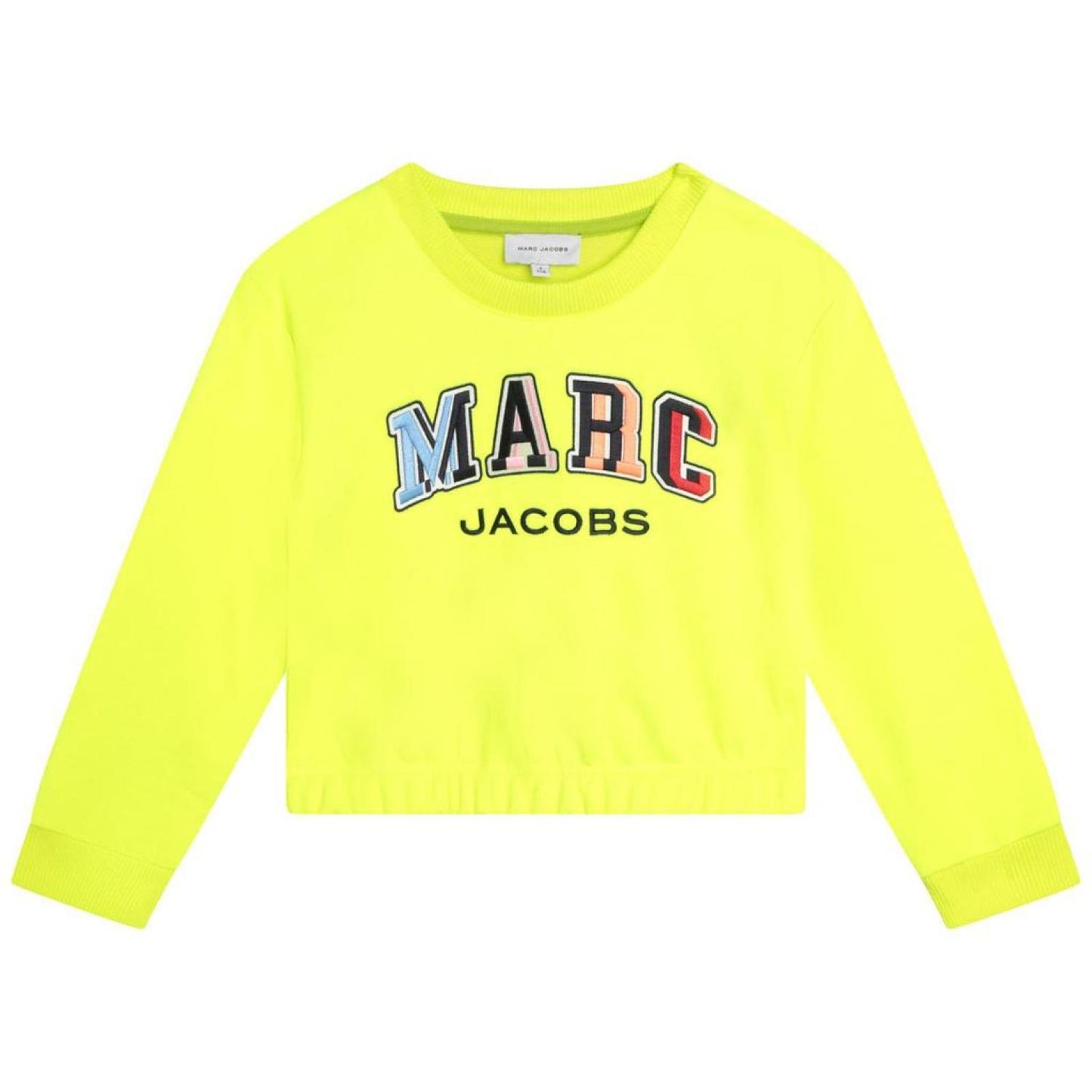 The Marc Jacobs Kids Logo Embroidered Jersey Knit Sweatshirt