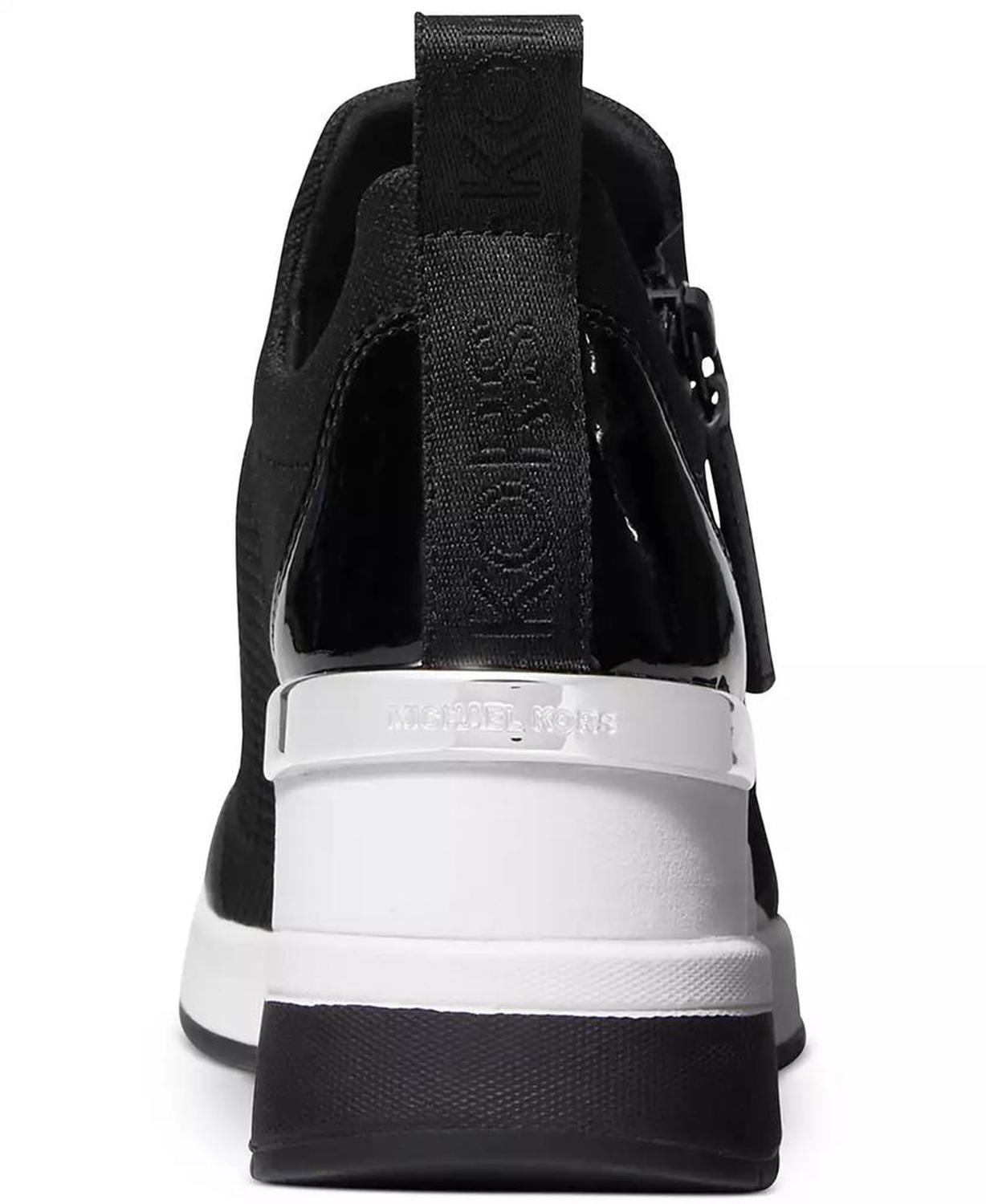 Willis Knit Trainer Wedge Sneakers