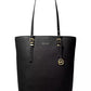 Quinn Large Leather North South Tote