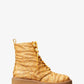 Haskell Animal Print Logo Canvas Boot