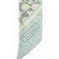 Women's Vintage Signature Print Silk Skinny Scarf