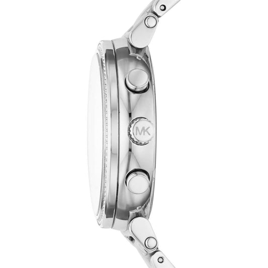 Michael Kors Sofie MK6575 Women's Silver-Tone Chronograph 39mm Watch
