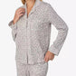 Women's 2-Piece Sleepwear Long-Sleeve Top and Pajama Pants Set