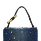 Marc Jacobs The Trinket Charm Denim Large Dual Bag
