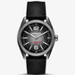Oversized Accelerator 2.0 Gunmetal and Textured Silicone Watch