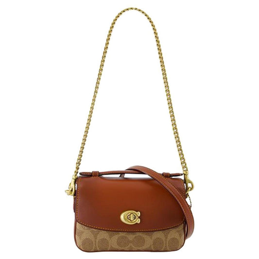 Cassie 17 Crossbody - Coach - Leather - Brown