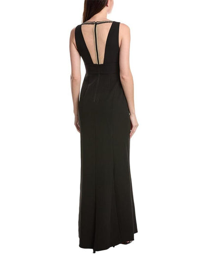 Jewel Embellished Column Gown