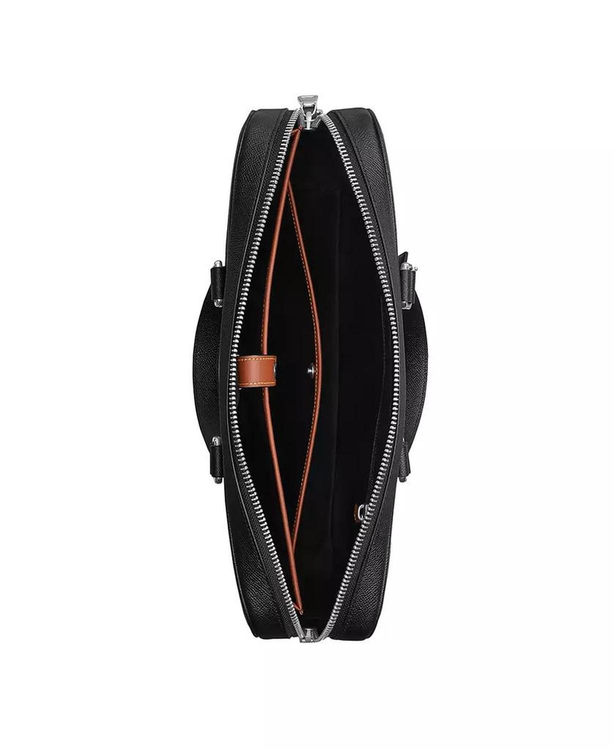 Men's Caden Brief Signature Coated Canvas Laptop Bag