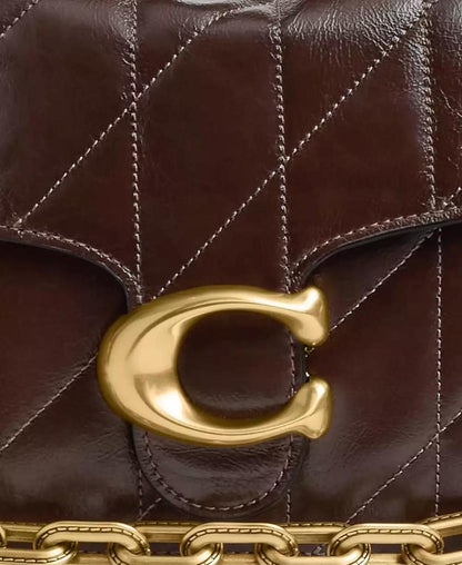 Chain Tabby Small Quilted Leather Shoulder Bag