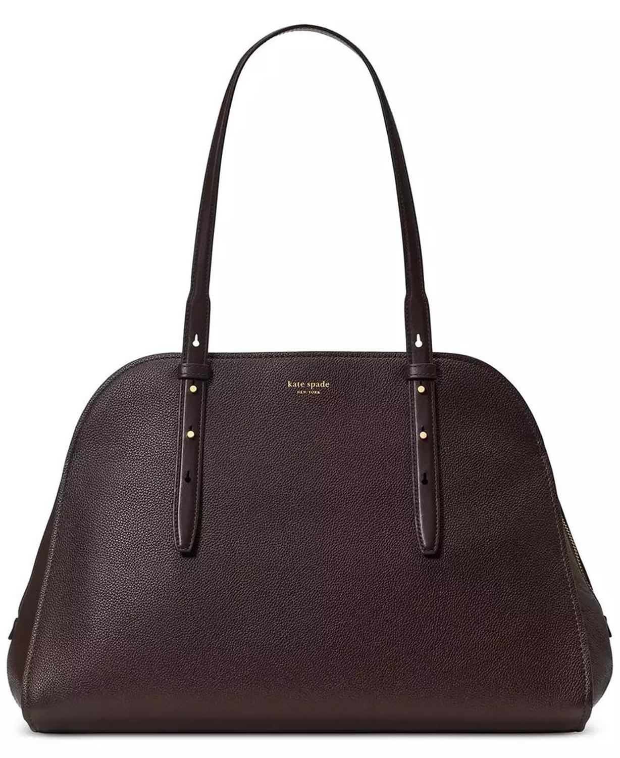 Do It All Pebbled Leather Maise Carryall