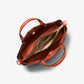 Carson Small Crocodile Embossed Satchel