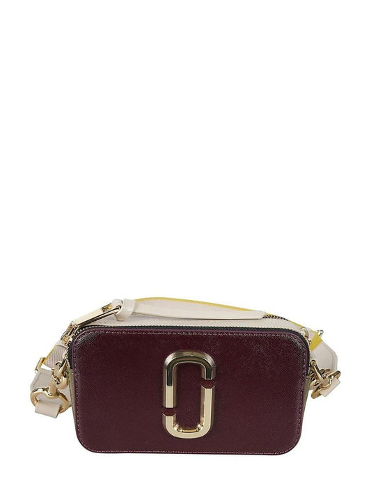Marc Jacobs The Snapshot Logo Plaque Crossbody Bag