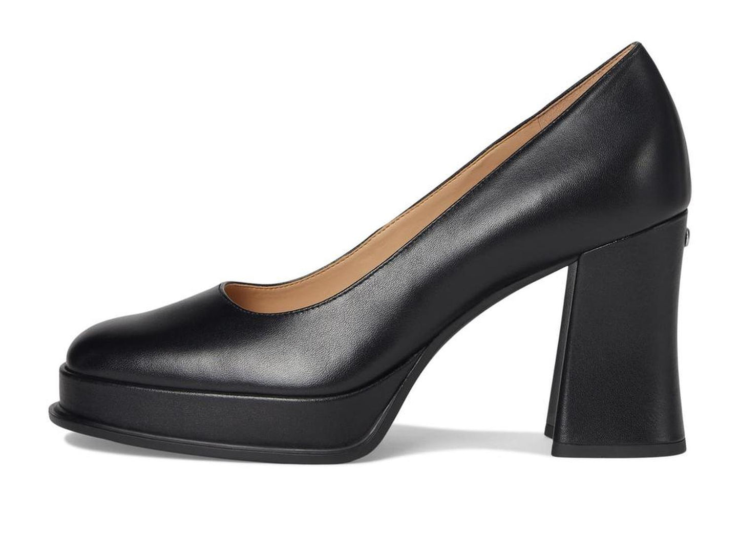 Sculpted C Leather Pumps