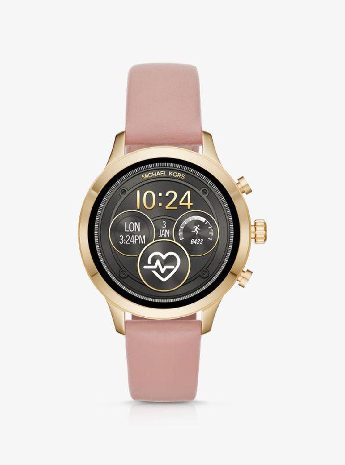 Gen 3 Runway Leather Smartwatch Strap