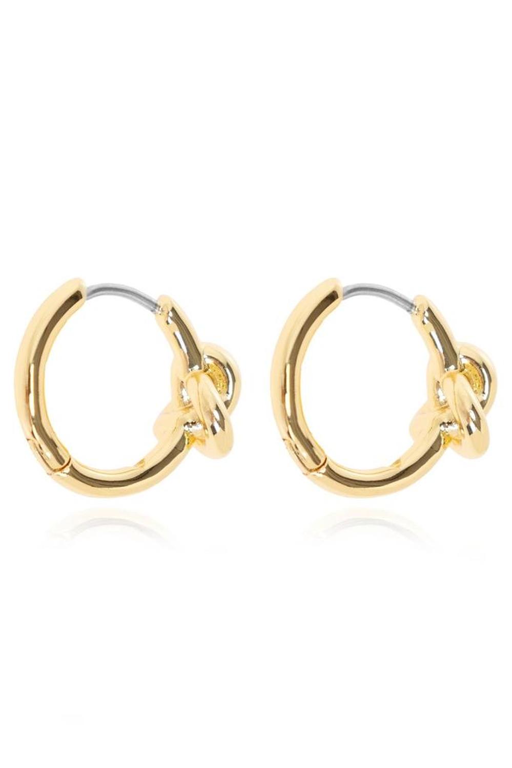 Kate Spade Double Knot Huggies Earrings