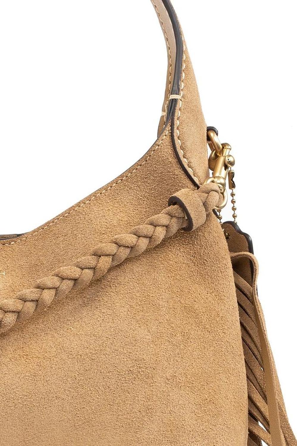 Coach Brooklyn Fringe Detailed Shoulder Bag