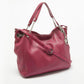 Michael Michael Kors Magenta Leather Chain Shoulder Bag