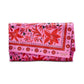 Fold Bandana Printed Fabric Clutch