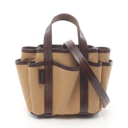 Canvas Leather Garden Cabas XS Bag