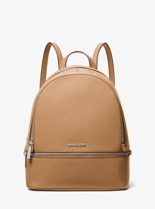 Rhea Medium Pebbled Leather Backpack